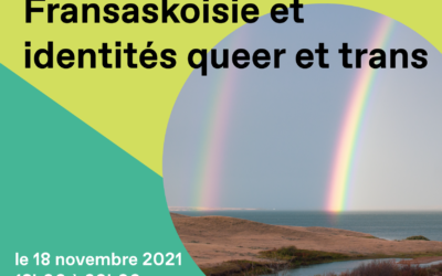 COMMUNIQUÉ DE PRESSE : La Cité universitaire en partenariat avec un militant local pour aborder les expériences des francophones 2ELGBTQ+ en Saskatchewan